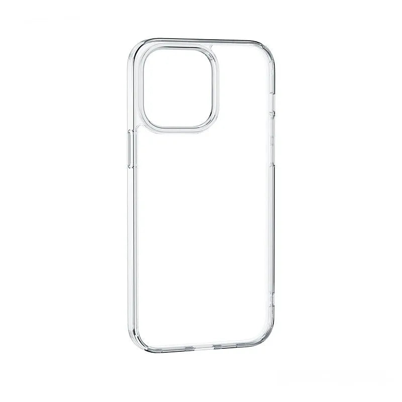 Transparent soft TPU phone case for iPhone 14, 15 Pro Max, 16 Pro Max