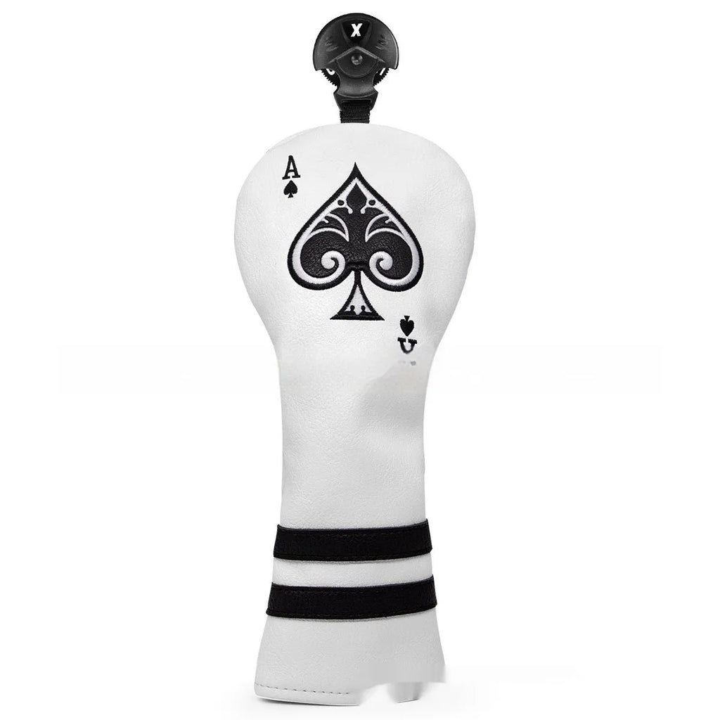 PU golf putter sleeve in one of three colour options showing single-piece construction