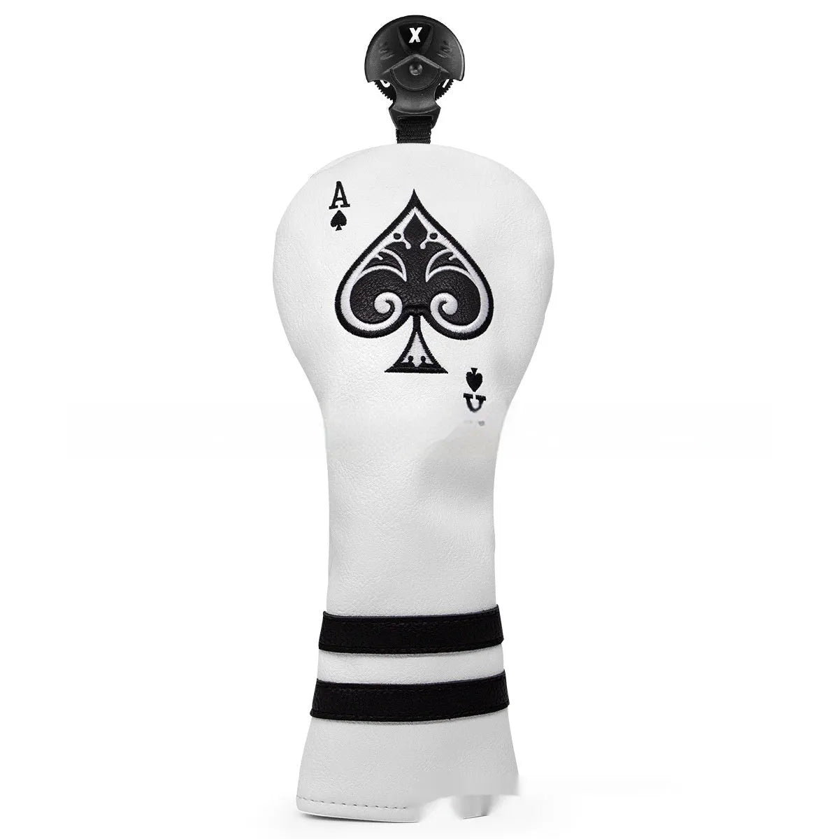 PU golf putter sleeve in one of three colour options showing single-piece construction