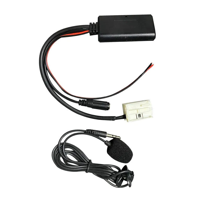 Bluetooth audio cable for Citroen and Peugeot car stereos with Blaupunkt VDO Bosch RD4 systems