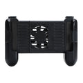 Black Cooling Bluetooth Controller-P2 for iPhone gaming with 157x110x40mm dimensions and 10-hour battery