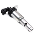 BMW camshaft VVT solenoid valve metal automotive part measuring 25cm