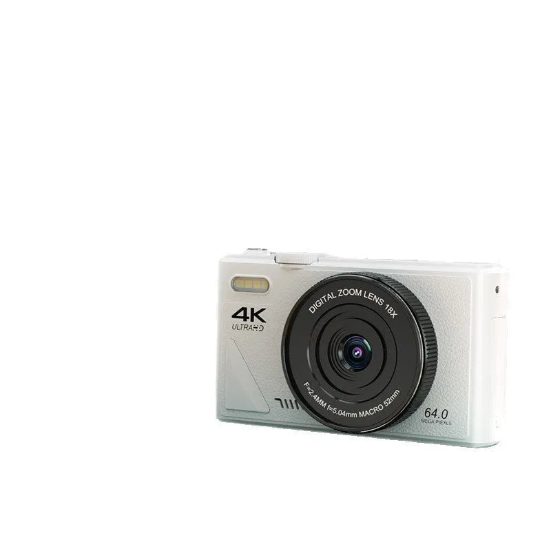 Compact CCD digital camera with WiFi and full HD screen, 11.5cm x 4.6cm x 6.95cm, in black pink or white