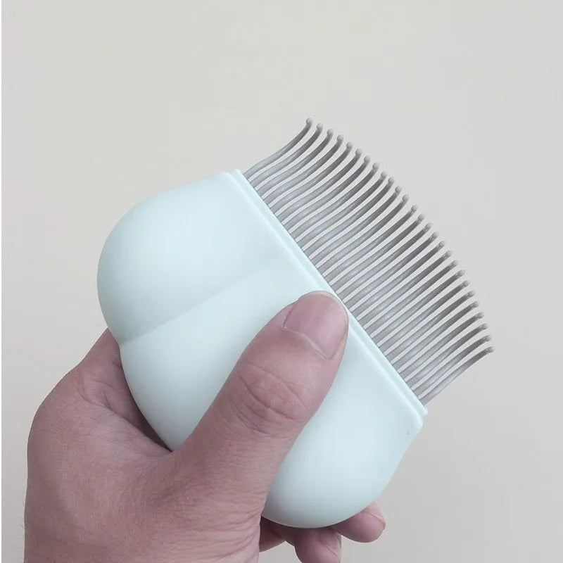 Paw Soft deshedding brush with 9x9cm head for removing matted fur from pets