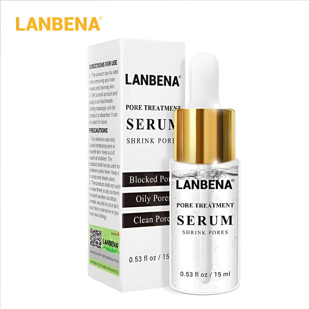 15ml pore treatment serum with witch hazel flower water for blackhead care and large pores