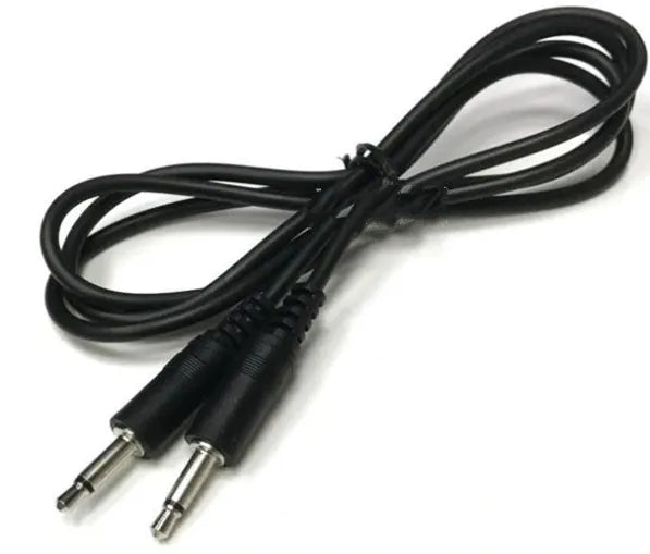 3.5 mm audio extender cable, one metre long, with male plug and female socket