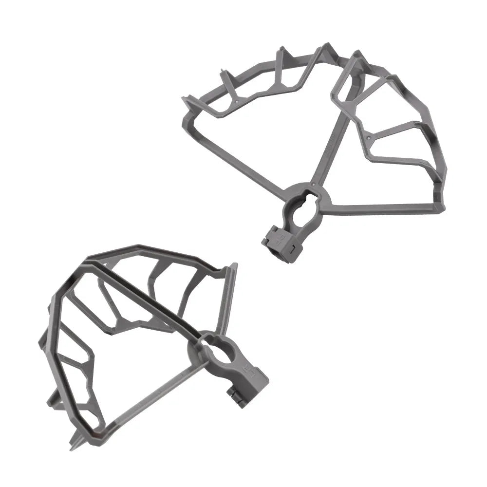 Grey ABS propeller protection ring for DJI Air 2 and Air 2S drones showing 10.5cm radius design