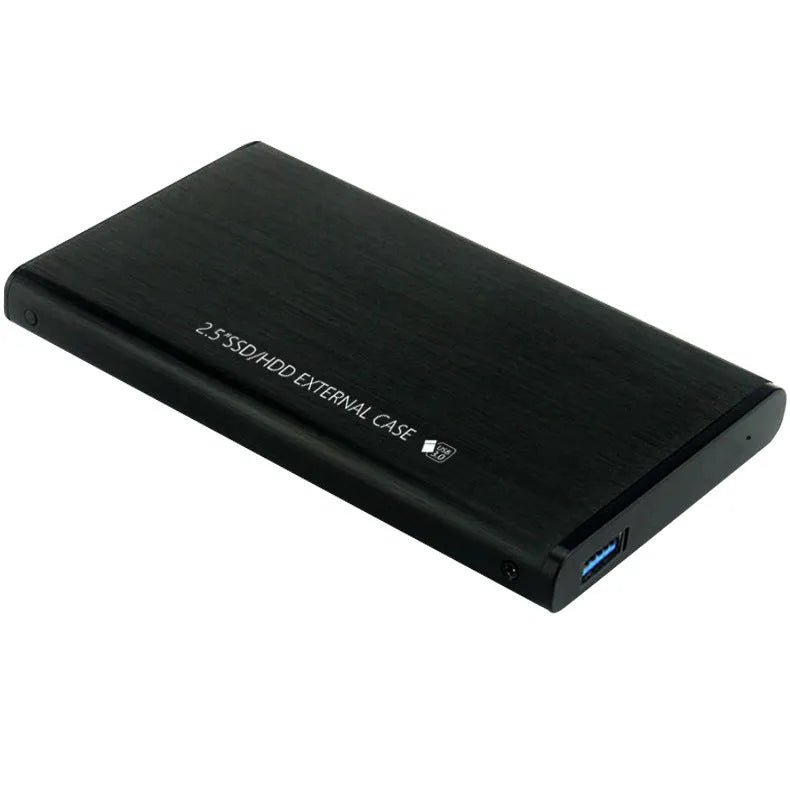 2.5 inch SATA hard disk box with USB3.0 interface, aluminium alloy body, up to 5000G support
