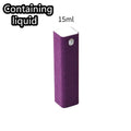 15ml square tube phone screen cleaner spray kit with protective case and fibre cloth in multiple colours