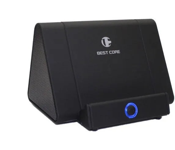 Mobile phone stand speaker, 127x90x83mm, 3W mono, 750mAh, 5-6 hours, Micro USB, Pink Red Black Blue White