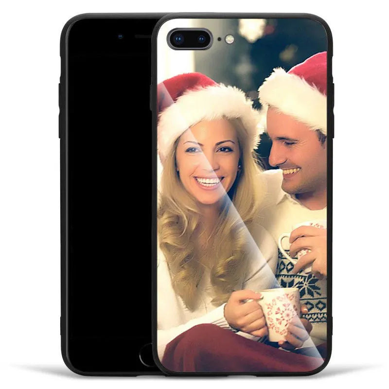 iPhone case with raised bumper edge protecting camera and screen, showing precise port cutouts and thin 0.8mm profile