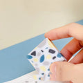 Super Clean Traceless rubber eraser with a brick shape for student stationery.