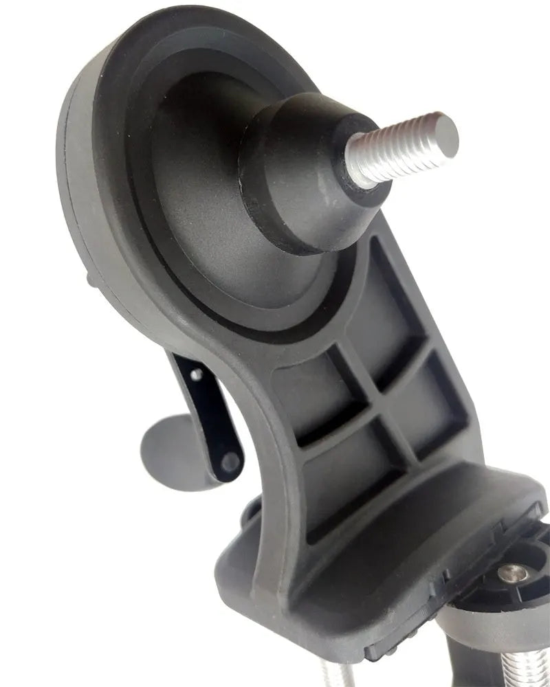 Portable fishing line wrapping device with composite fibre construction and cable winder design