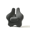 Adjustable memory foam car cushion for waist support in four colour options