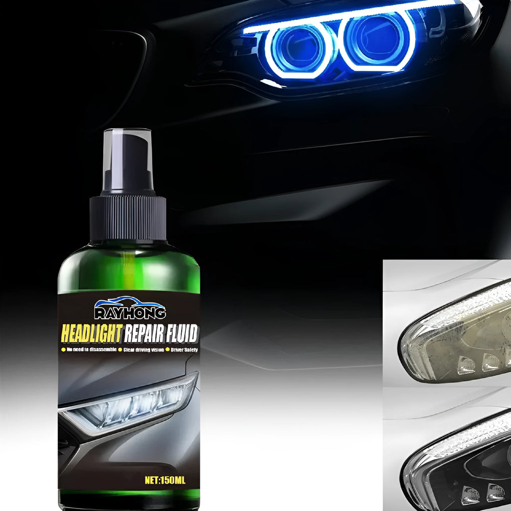 150ml car lamp repair liquid bottle for headlight restoration with nano titanium oxide formula
