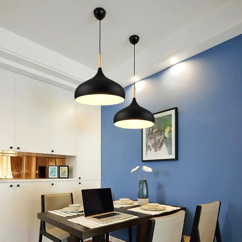 Creative macarone chandelier with adjustable height aluminium alloy pendant lamp in modern design