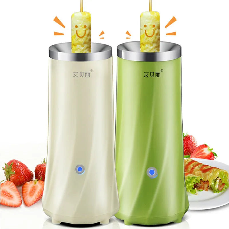 Beige multifunctional mini breakfast machine with automatic function for compact kitchens