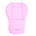 Baby car mat cart cushion cotton pad double-sided mat 68x57cm in pink blue fruit green coffee purple