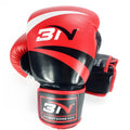 Adult PU boxing gloves in red, blue, white, pink or orange, available in 8oz, 10oz and 12oz sizes