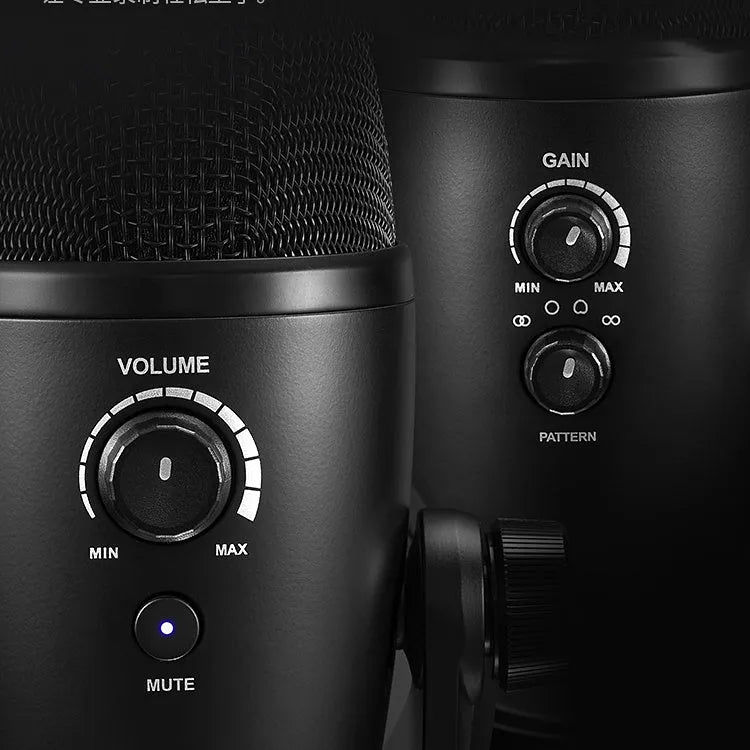 UMIC82 black wireless karaoke microphone with noise cancellation for smartphones and computers