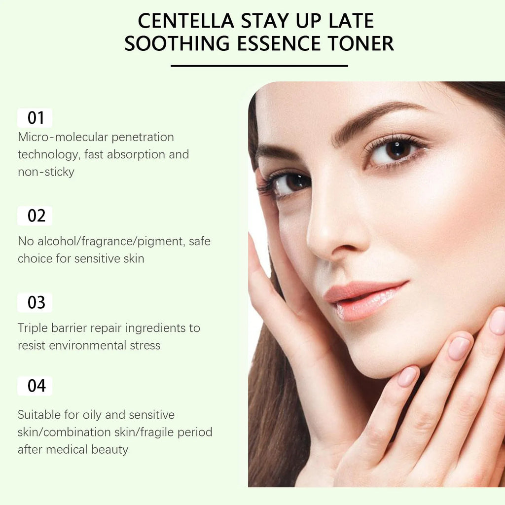 120 ml bottle of Centella Asiatica Soothing Fortyfing Lotion essence water.