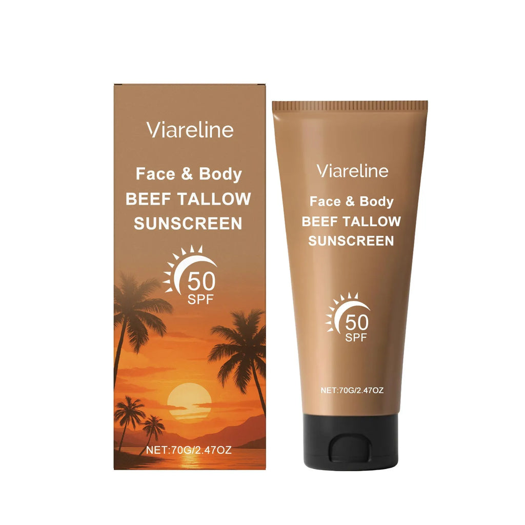 70g tube of non-oily protective face cream with collagen and coffee extract