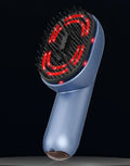 Atomized massage comb with USB Type-C charging port and three vibration intensity settings for scalp massage