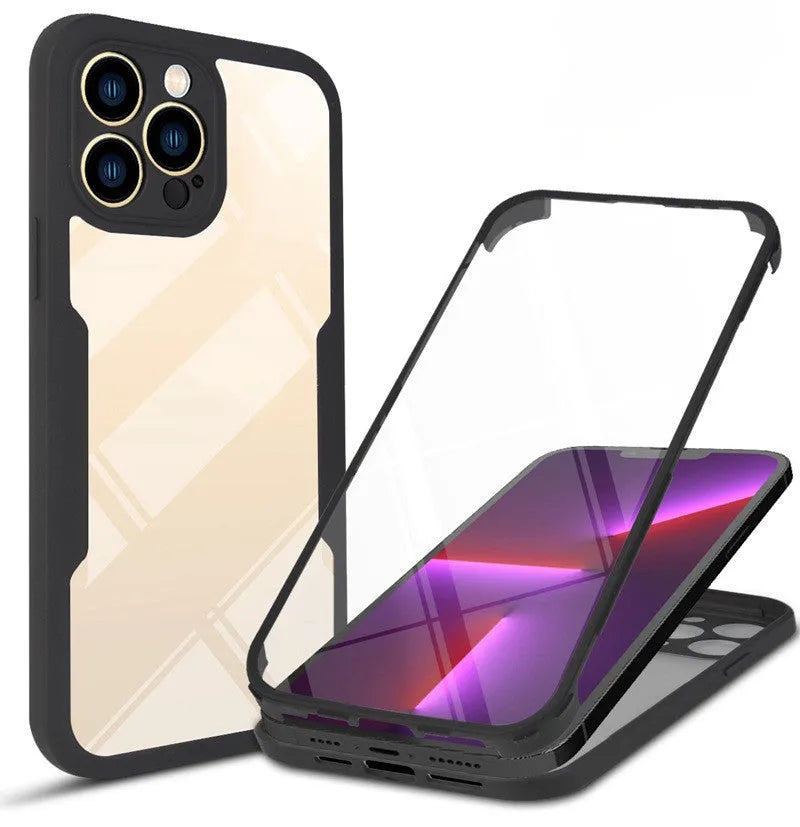 Rainbow colour TPU iPhone case for 14 Pro Max 13 Pro 12 Mini 11 Pro XR XS models