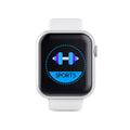 D28 sports smart bracelet with 1.3 inch touchscreen, plastic case and TPU wristband in Black, Pink or White