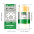 40g herb pet paw and neck cream with green tea, fragrant nose cream for general pet care