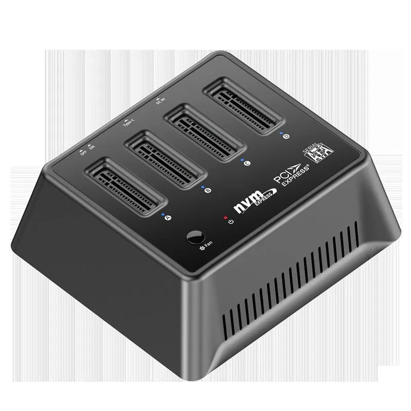 M2 Dual Protocol SSD Base with aluminium alloy construction measuring 90x78x34mm