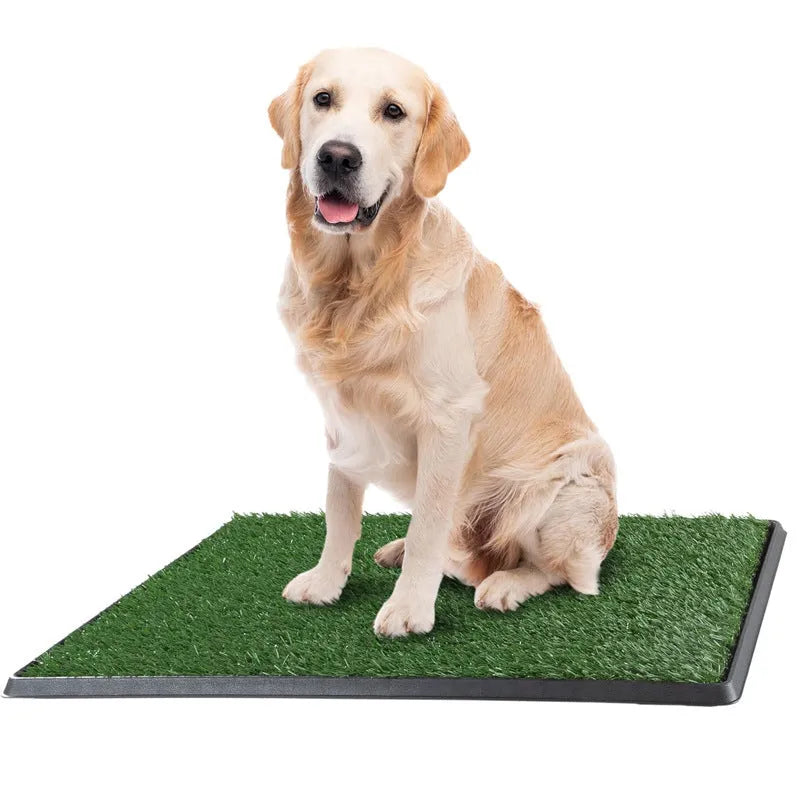 Particle dog toilet emulational lawn in PE, small 40.6 x 51cm, medium 51 x 64cm, large 51 x 76cm