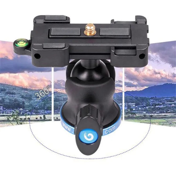 Black desktop phone tripod compatible with iPhone and P30 mobile phones