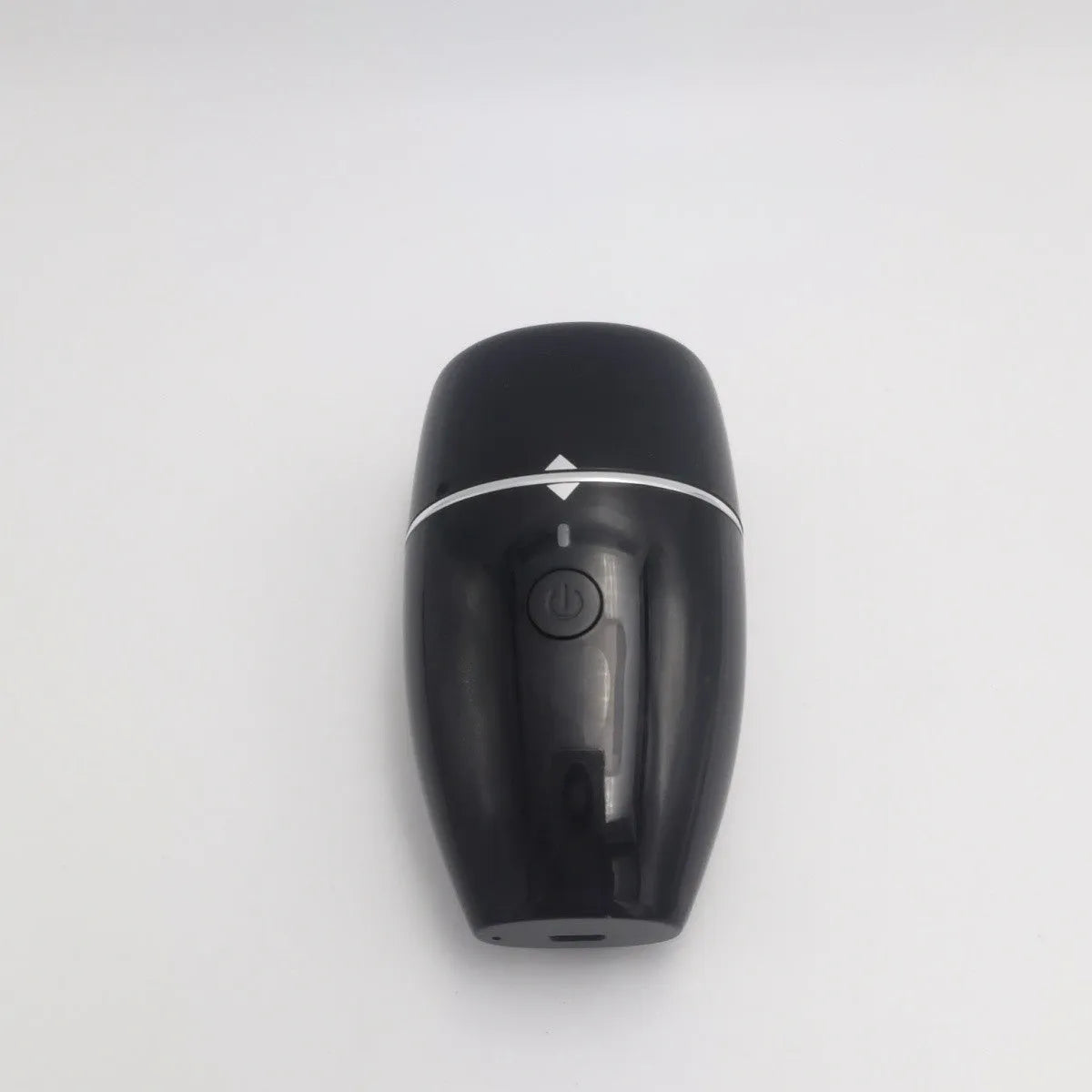 Black electric lip plumper with silicone nozzle and USB cable