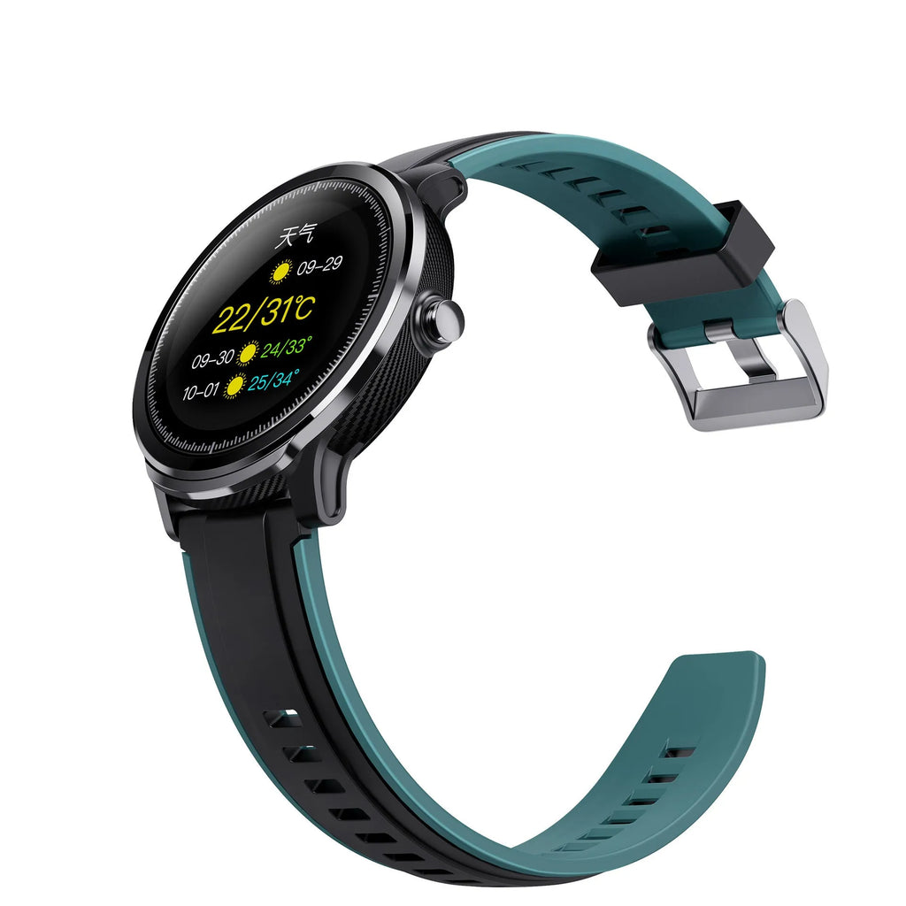 Kospet PROBE 1.3-inch touch screen smartwatch with 48.5mm case and silicone wristband