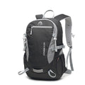 20 litre backpack in black, blue, green, orange, red, rose red, or turquoise colour with front pocket