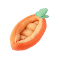 Carrot cartoon design removable washable pet mattress for dogs up to 18 jin with double-sided cover