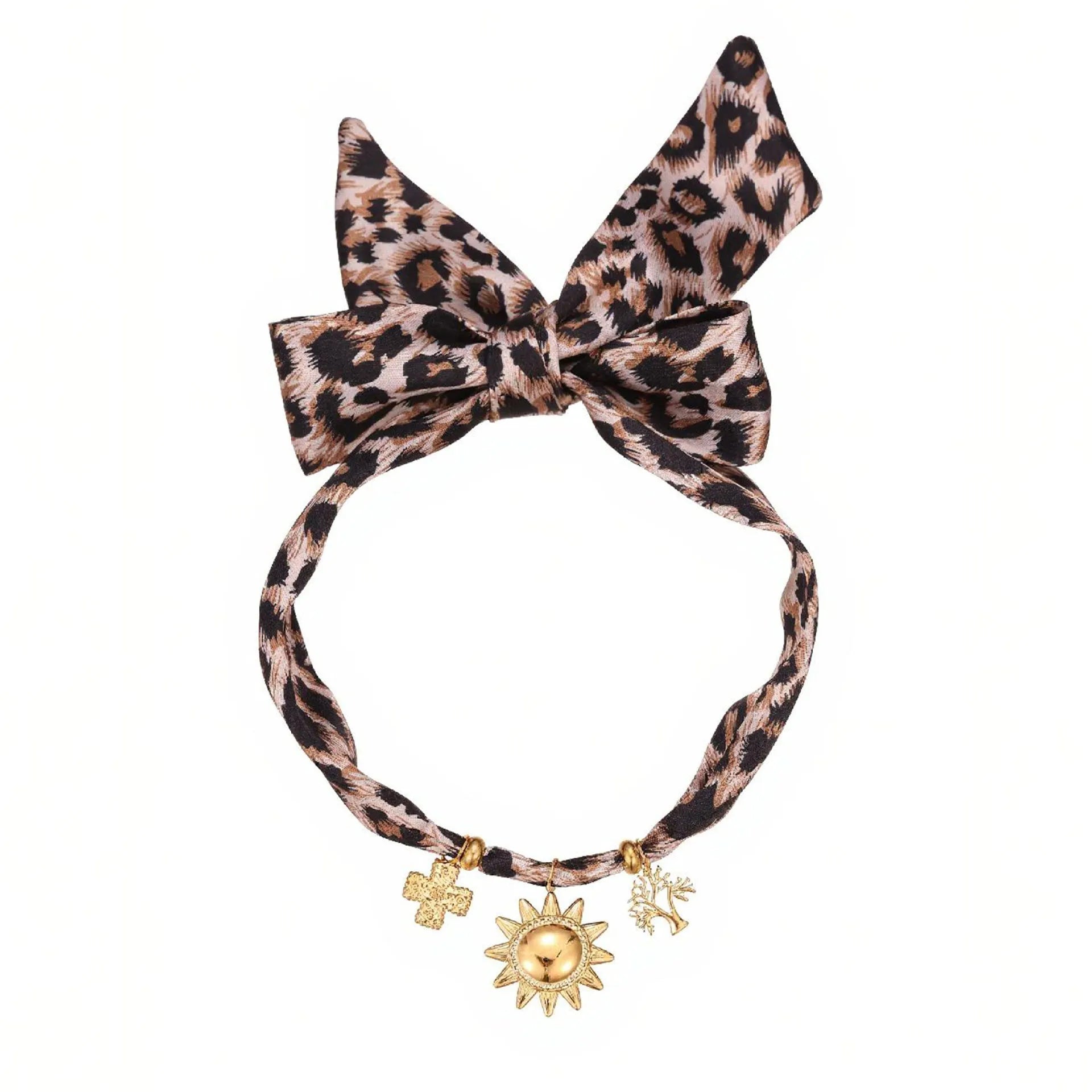 Stainless steel geometric pendant necklace and bracelet set with 18K gold-colour electroplated finish.