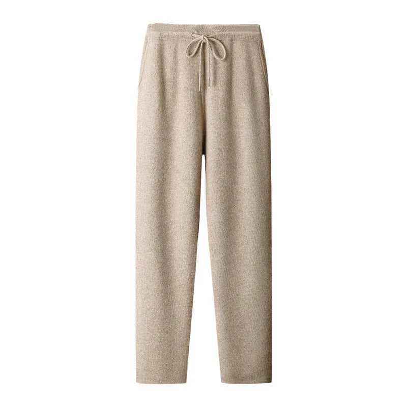 Men's double-strand thickened wool suit cardigan in light camel, dark gray, and black, long sleeve knitwear with trousers, Asian sizes.