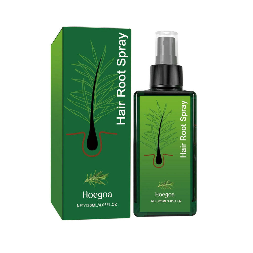 120ml rosemary essential oil spray bottle for dense hair growth weighing 155g