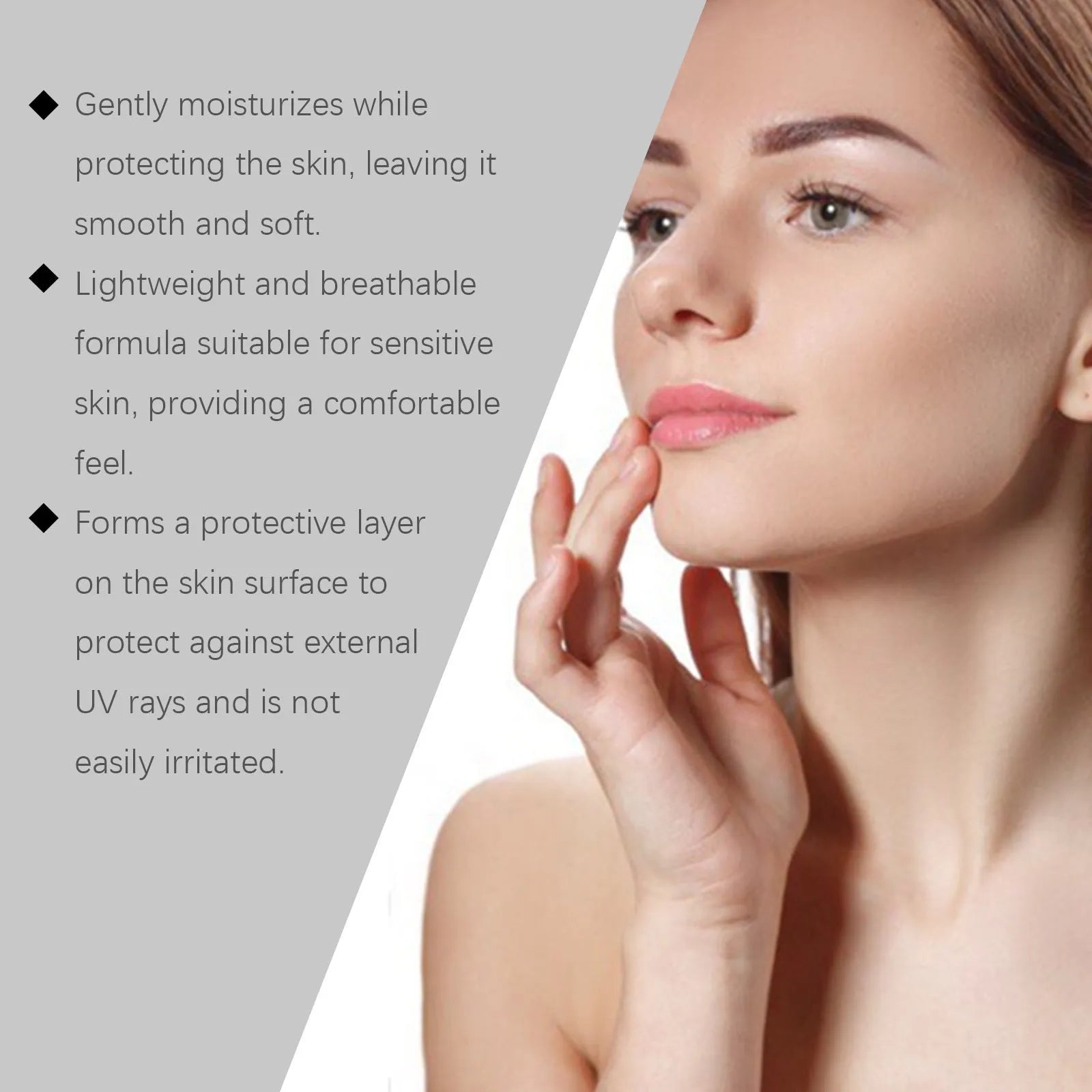 70g tube of non-oily protective face cream with collagen and coffee extract