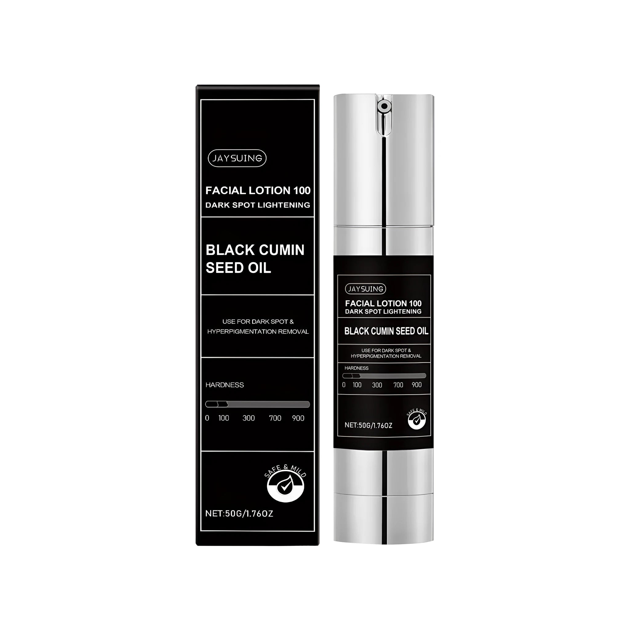50g container of spot lightening correction lotion for wrinkles and skin hydration