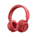 Sports wireless Bluetooth headset in black colour showing compact design with ear hooks