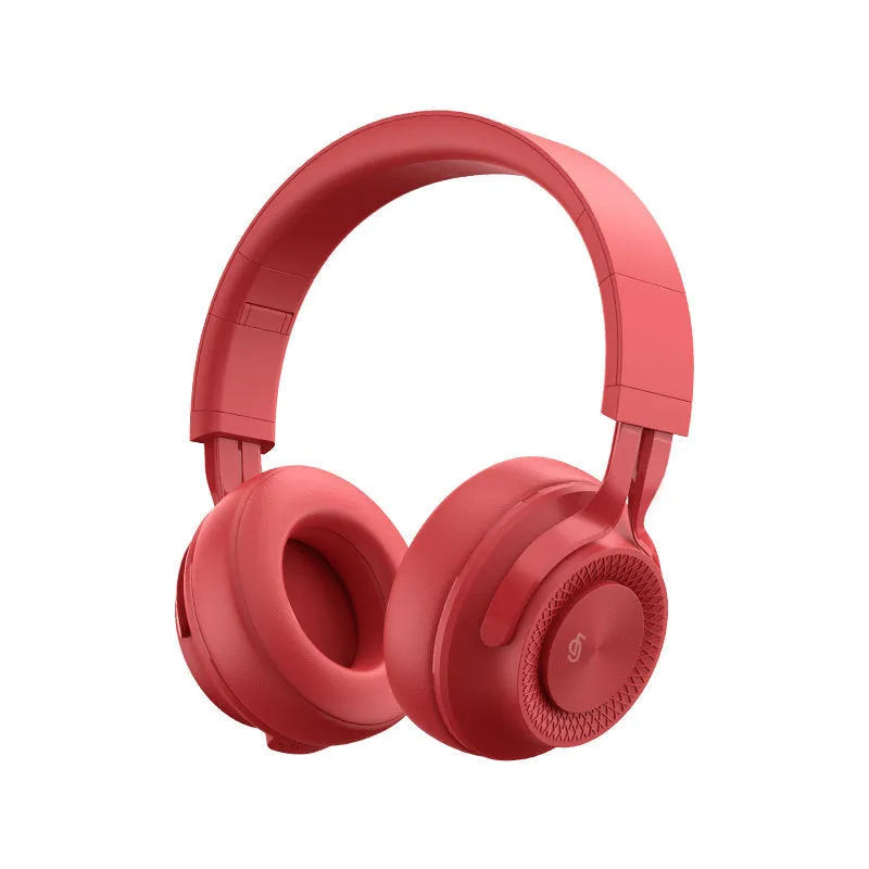 Sports wireless Bluetooth headset in black colour showing compact design with ear hooks