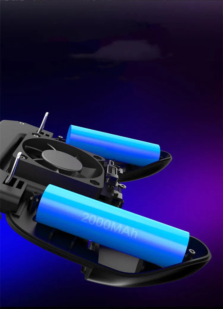 Mobile game controller with USB connector and aluminium alloy finish for smartphone gaming