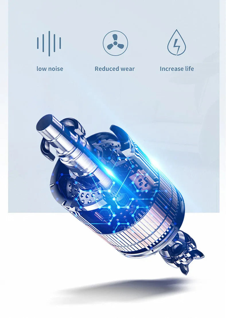 Automatic sweeping robot with compact design, one-click start button, and 3000 mAh battery for cleaning floors