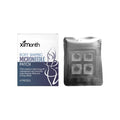 Four body treatment microneedle patches with peptide and botanical ingredients