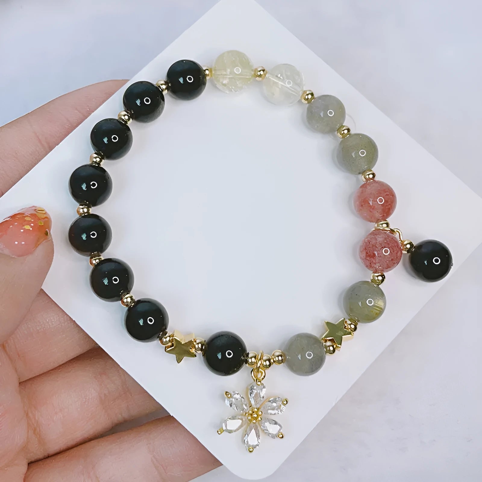 Silverstone bracelet with electroplated finish showing sweet cool style and charm design options
