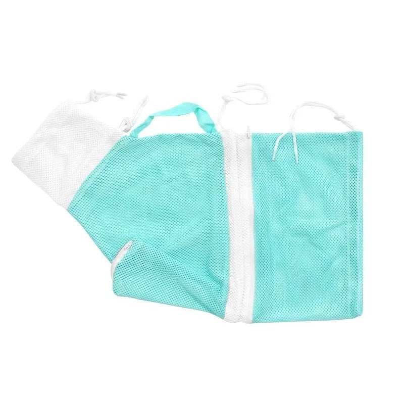 Upgraded 5th generation cat grooming bag in pink and white, showing detachable design and lifting handles