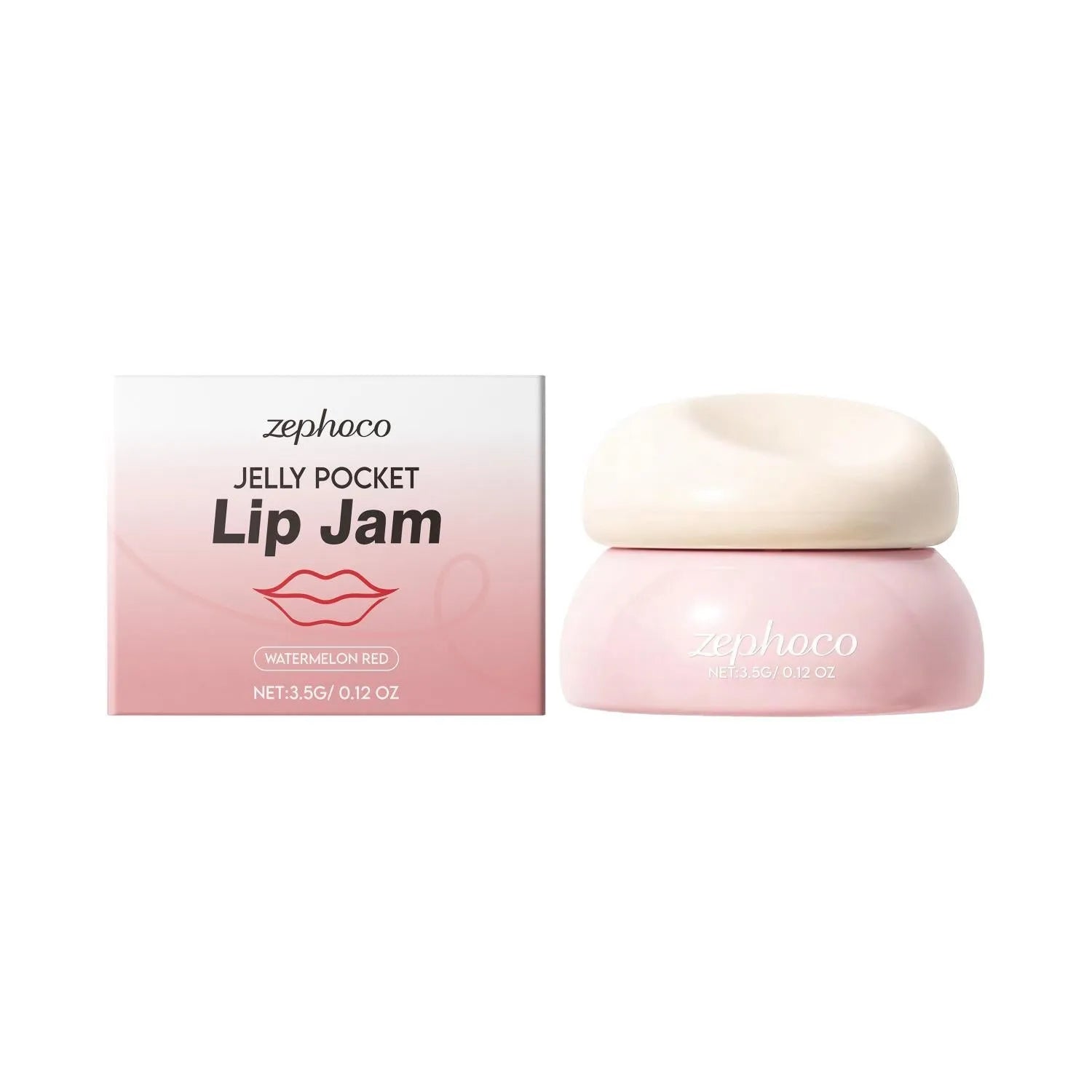 Jelly moisturising lipstick in Brown, Choco and Watermelon Red shades with natural ingredients